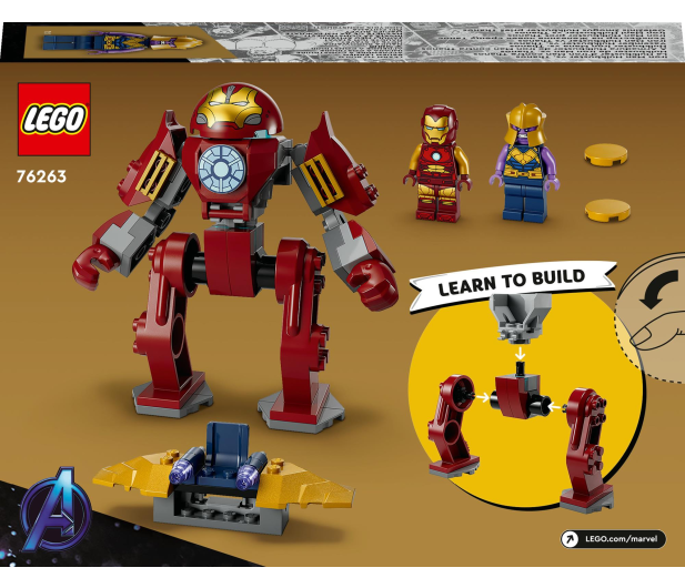 LEGO Marvel 76263 Hulkbuster Iron Mana vs. Thanos - 1159448 - zdjęcie 8